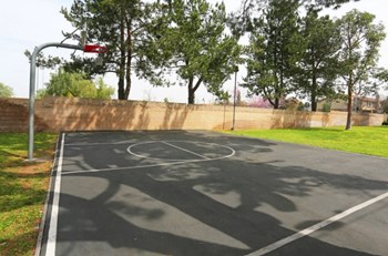 basketball court l The Knolls Apartment in Orange CA